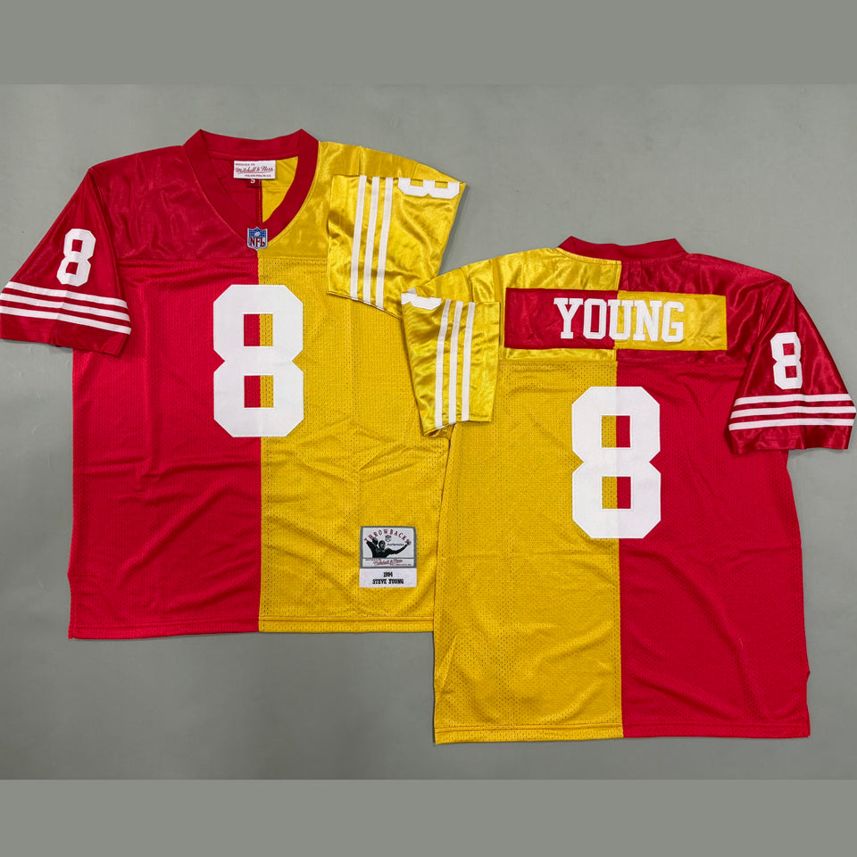 Maillot Young 8 San Francisco 49Ers Rétro