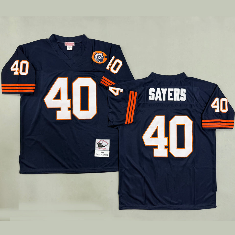 Maillot Sayers 40 Men S Chicago Bears Rétro