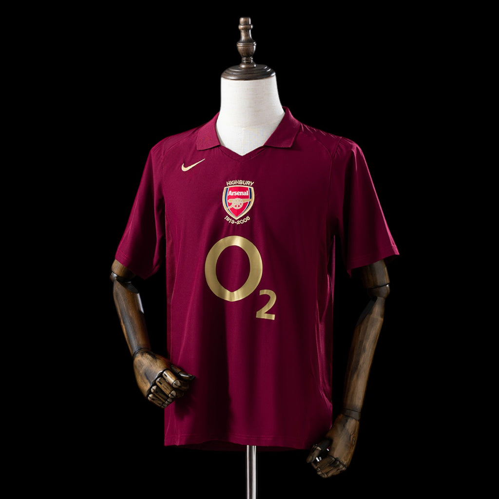 Maillot Arsenal Domicile 2005/06