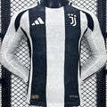 Maillot Juventus Domicile Manches Longues 2024/25 (Version Joueur)