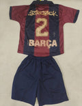 Maillot Barcelone Rétro 2000 Enfant