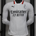 Maillot AC Milan Extérieur Manches Longues 2024/25 (Version Joueur)
