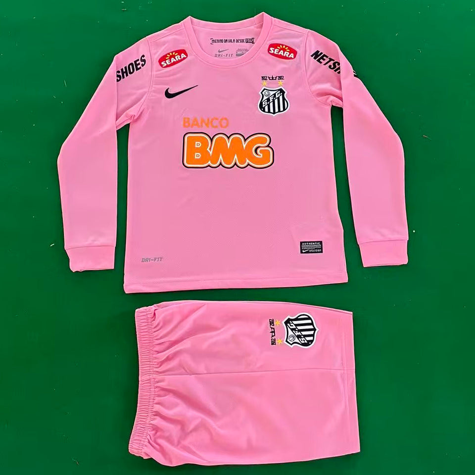 Maillot Santos Manches Longues Rétro Enfant