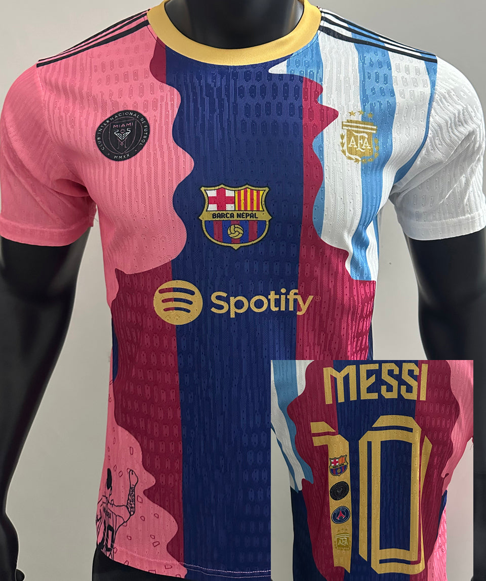 Maillot Messi 10 Combine (Version Joueur)