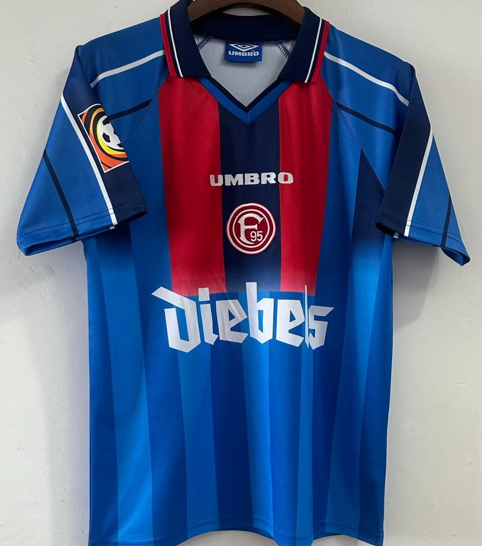 Maillot Fortuna Düsseldorf Extérieur Rétro 1998