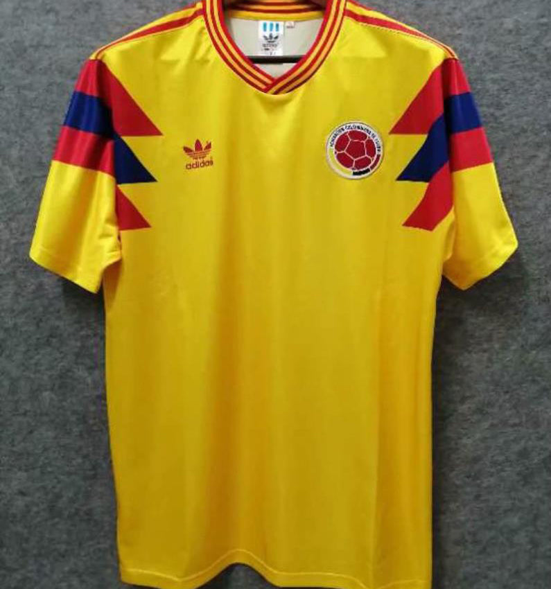 Maillot Colombie Extérieur Rétro 1990