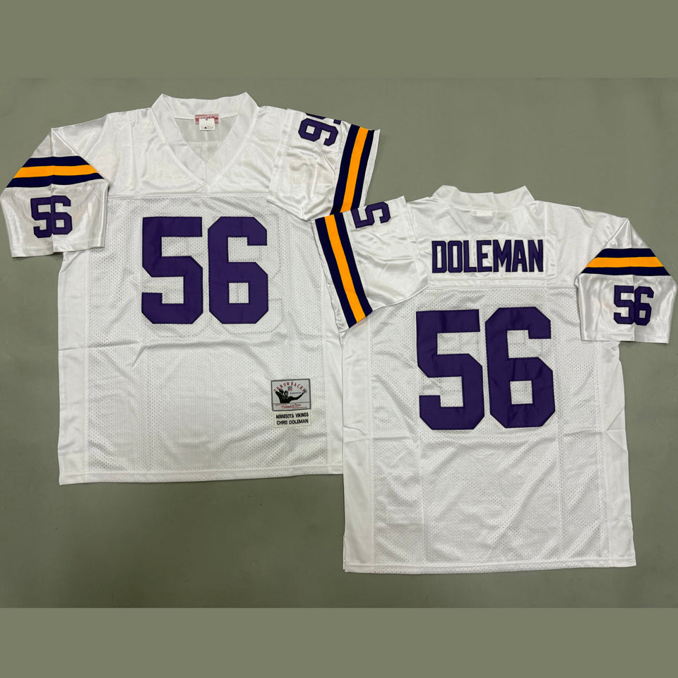 Maillot Doleman 56 Men S Minnesota Vikings Rétro