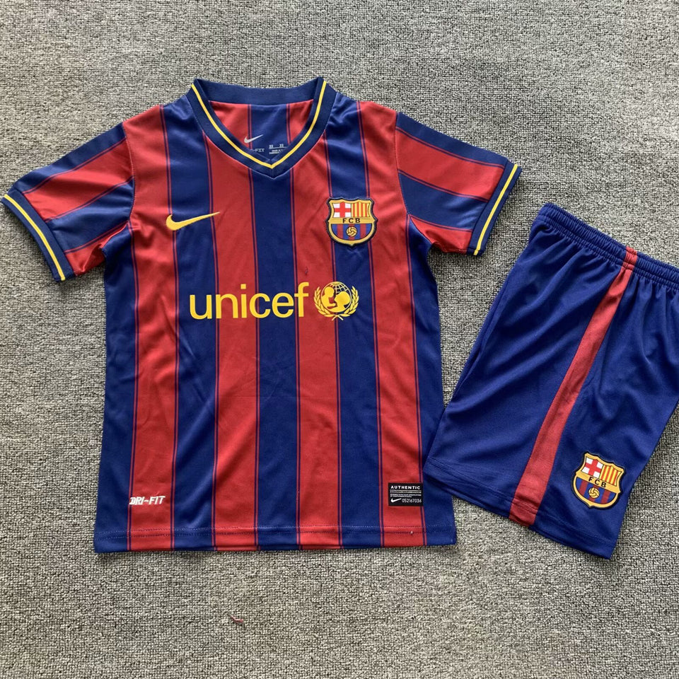 Maillot Barcelone Domicile Rétro 2009/10 Enfant