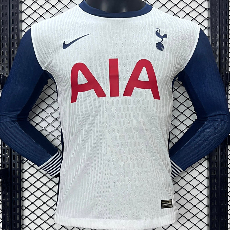 Maillot Tottenham Domicile Manches Longues 2024/25 (Version Joueur)