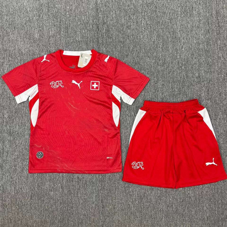 Maillot 27 Switzerland Domicile 2026 Enfant