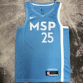 Maillot Timberwolves Rose 25