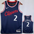 Maillot Clippers Leonard 2 Sapphire 2024/25