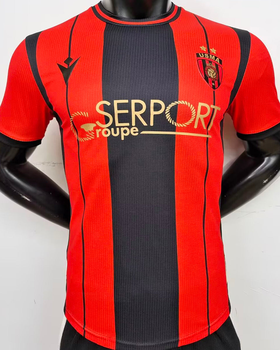 Maillot Usm Alger 2024/25 (Version Joueur)
