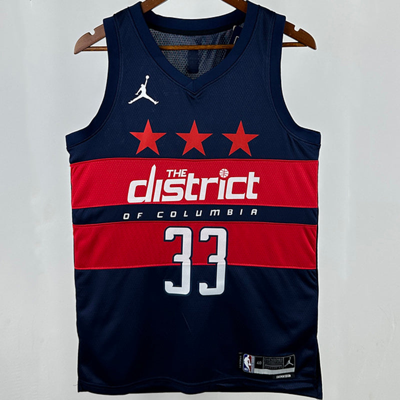Maillot Wizards Kuzma 13 Sapphire 2025