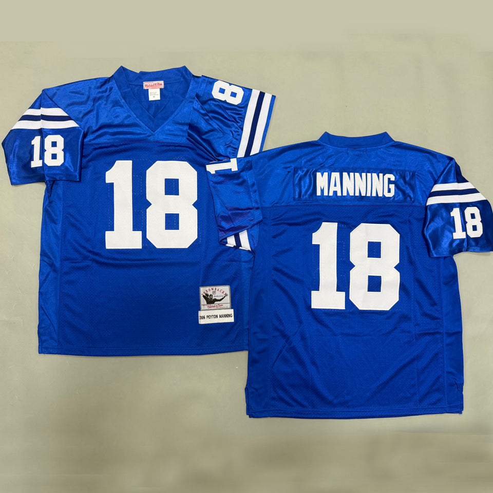 Maillot Manning 18 Men S Indianapolis Colts Rétro