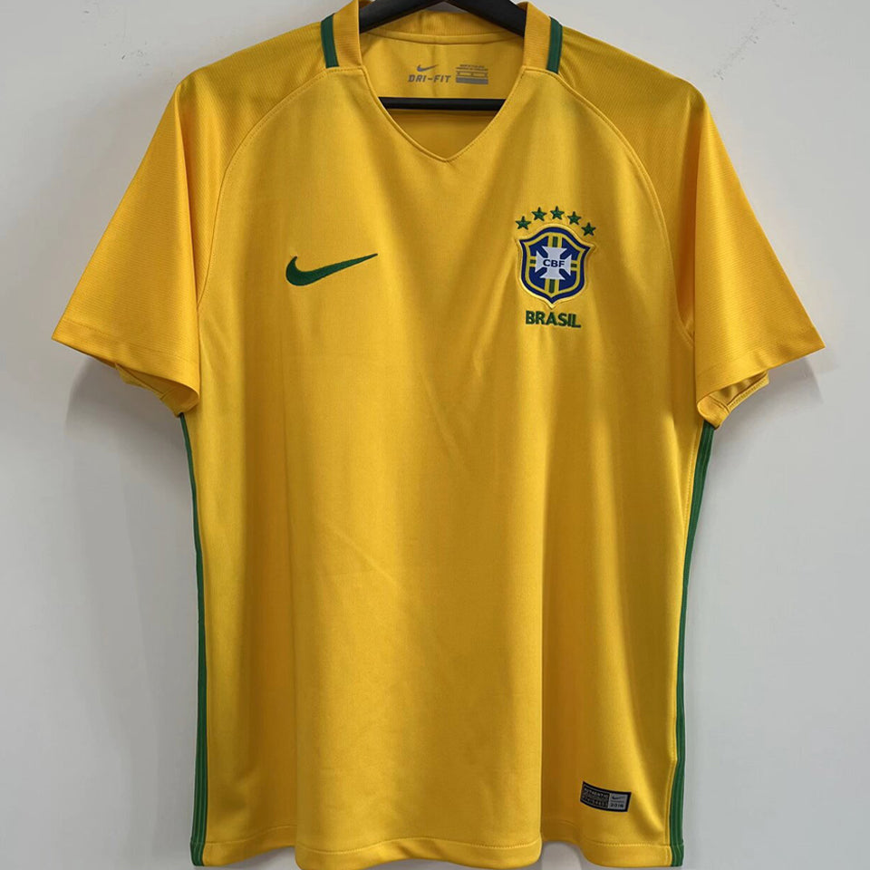 Maillot Brésil Domicile Rétro