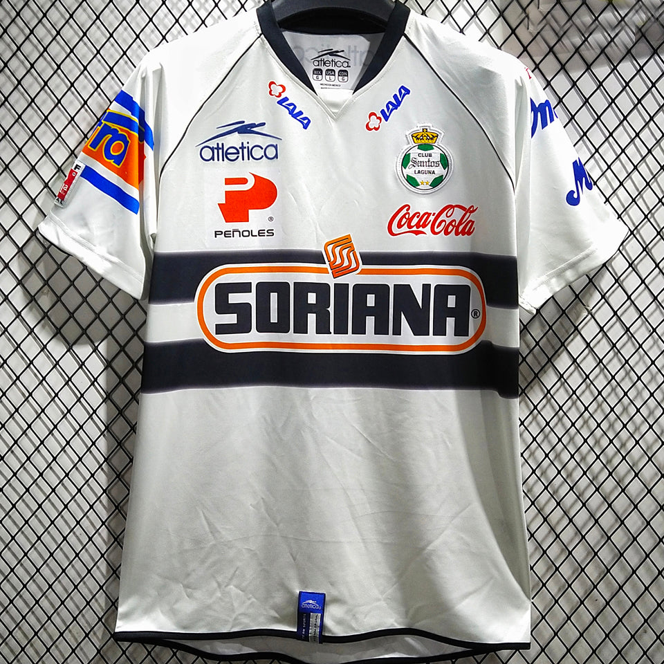 Maillot 08 Santos Lugana Extérieur Rétro