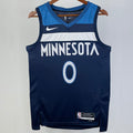 Maillot Timberwolves Russell 0 Sapphire 2023/24