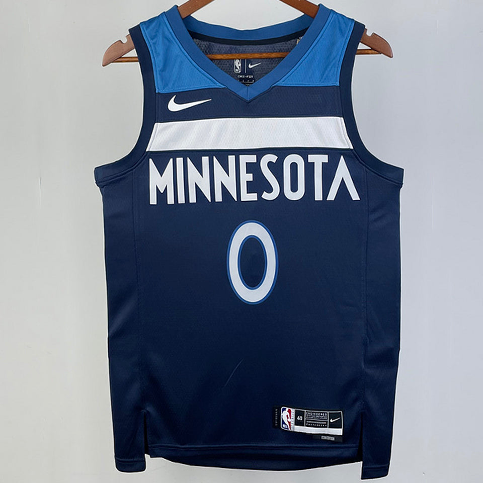 Maillot Timberwolves Russell 0 Sapphire 2023/24