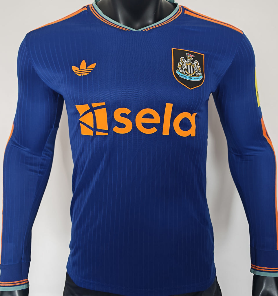Maillot Newcastle Third Manches Longues 2025/26 (Version Joueur)