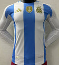 Maillot Argentine Domicile Manches Longues 2024/25 (Version Joueur)
