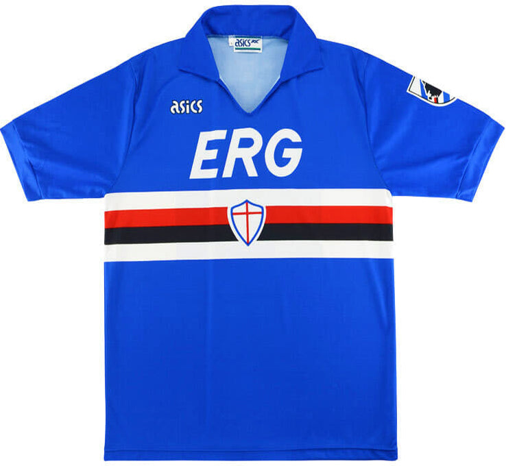 Maillot Sampdoria Domicile Rétro 1990/91