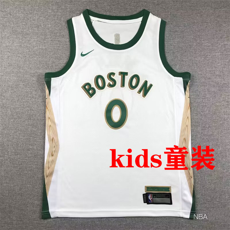 Maillot Celtics Tatum 0 2023/24 Enfant