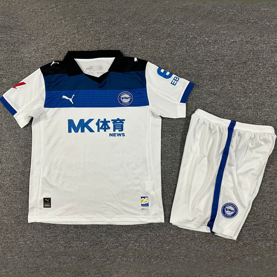 Maillot Alavés Extérieur 2025/26 Enfant