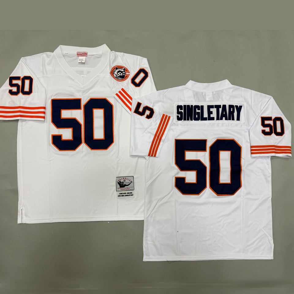 Maillot Singletary 50 Men S Chicago Bears Rétro