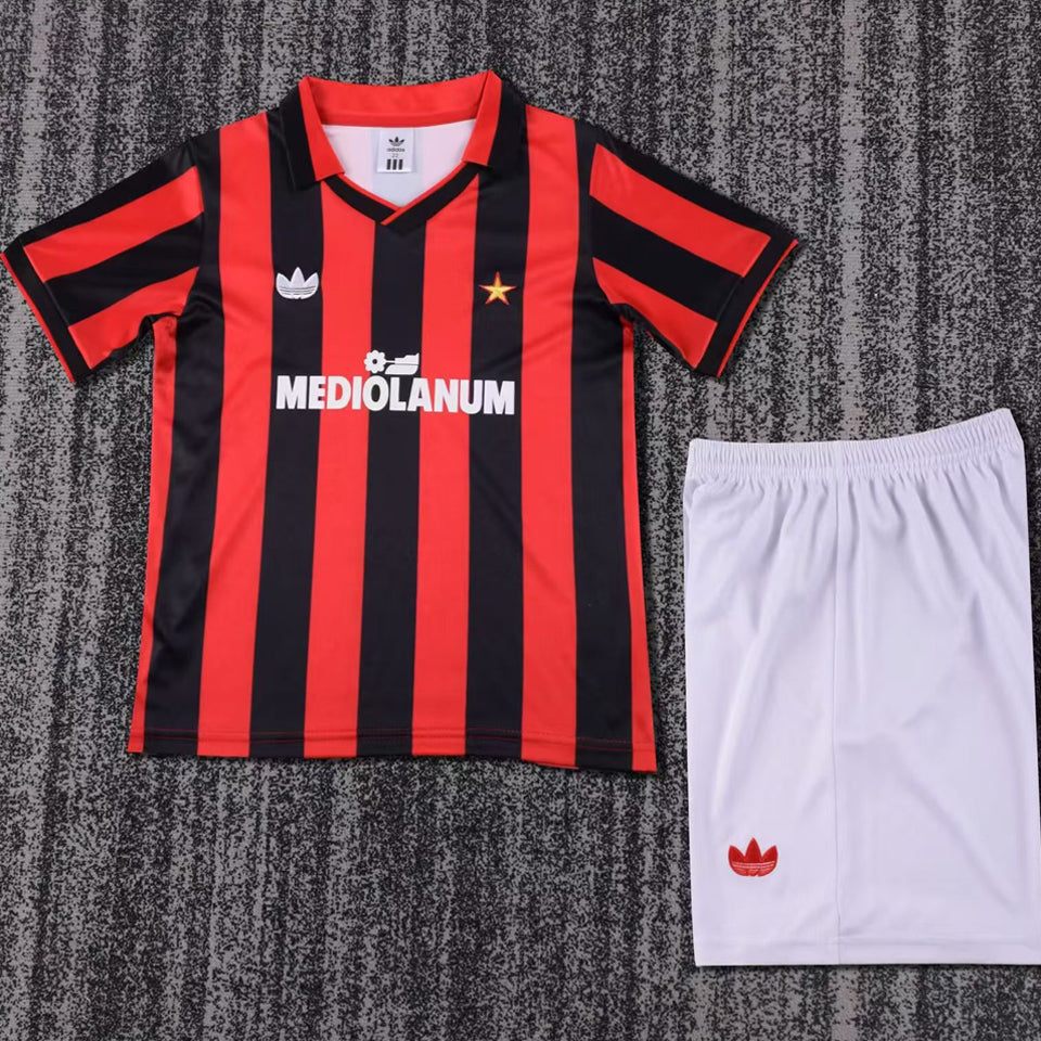Maillot AC Milan Domicile Rétro 1991/92 Enfant