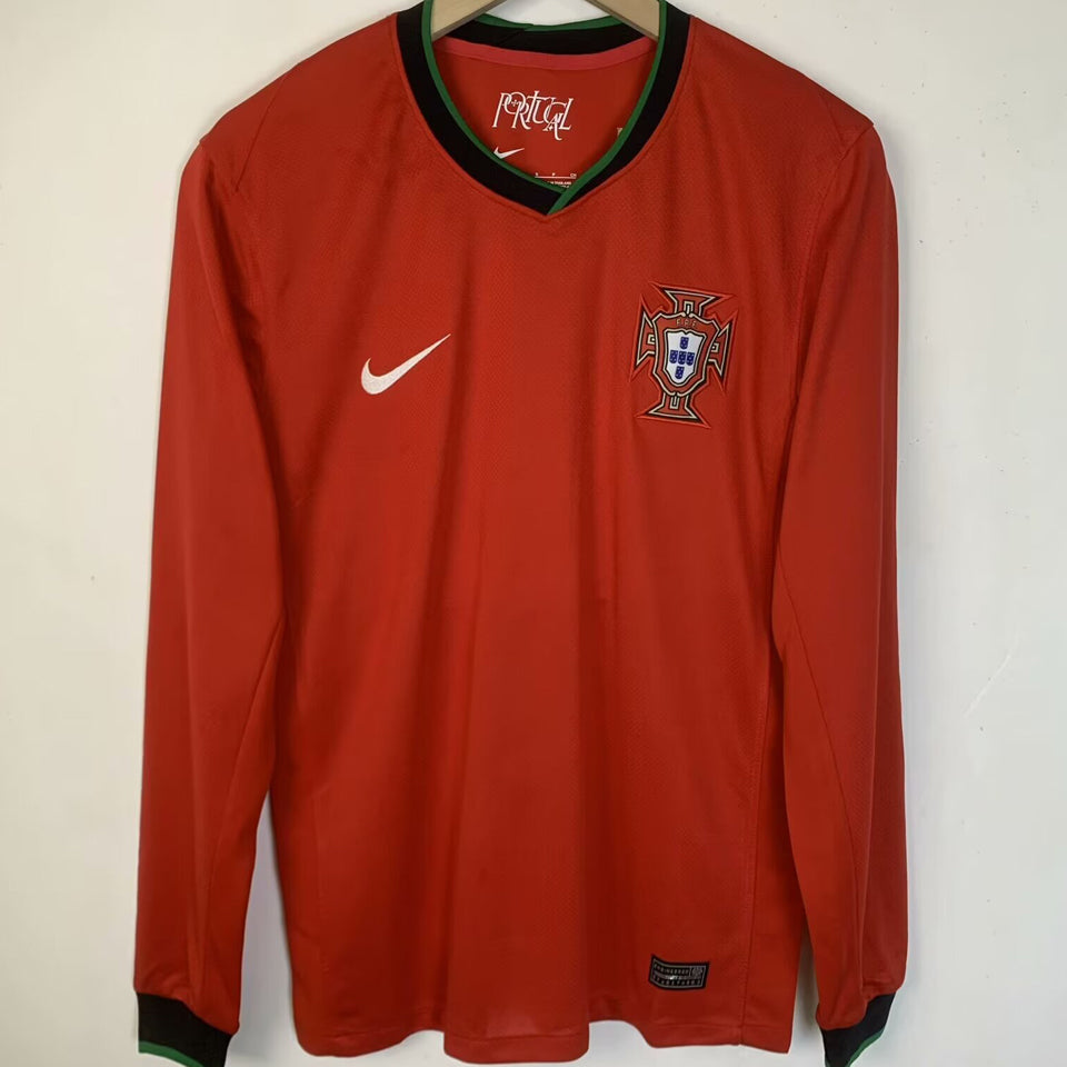 Maillot Portugal Domicile Manches Longues 2024/25