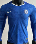 Maillot Chelsea Domicile Manches Longues 2025/26 (Version Joueur)