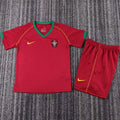 Maillot Portugal Domicile Rétro 2006 Enfant