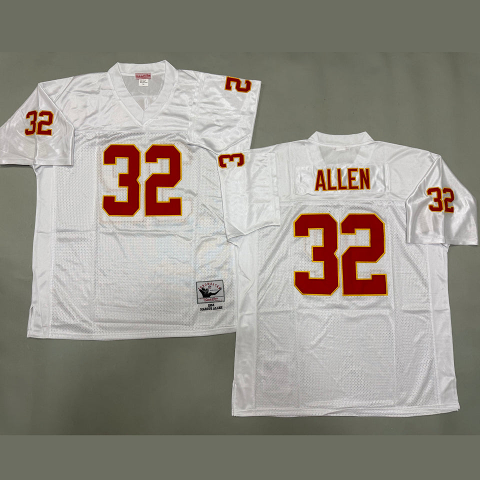 Maillot Allen 32 Men S Kansas City Chiefs Rétro
