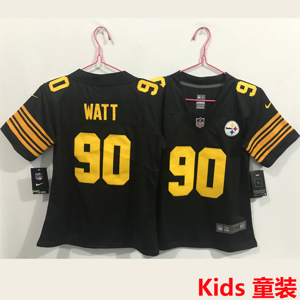 Maillot Watt 90 Pittsburgh Steelers Enfant