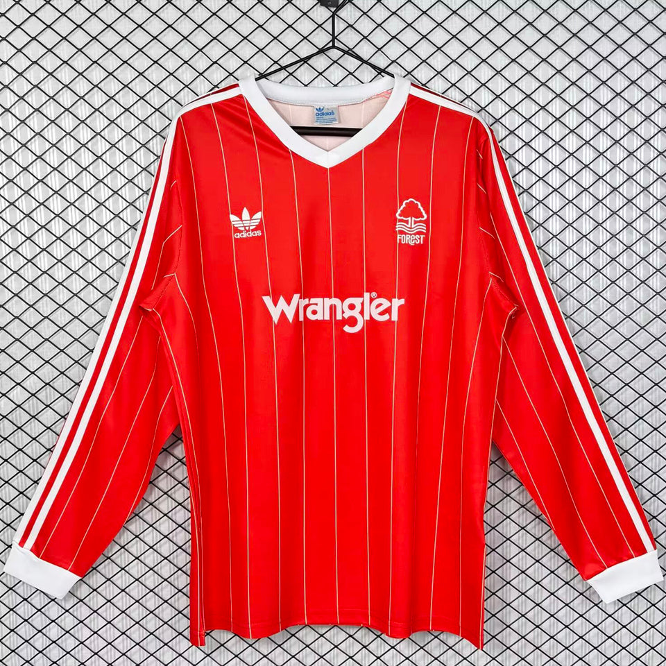 Maillot Nottingham Domicile Manches Longues Rétro