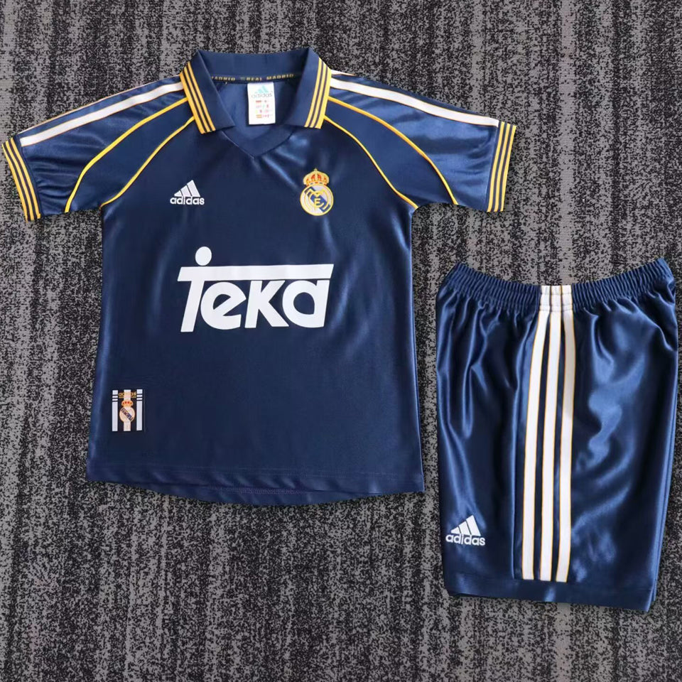 Maillot Real Madrid Third Rétro 1998 Enfant