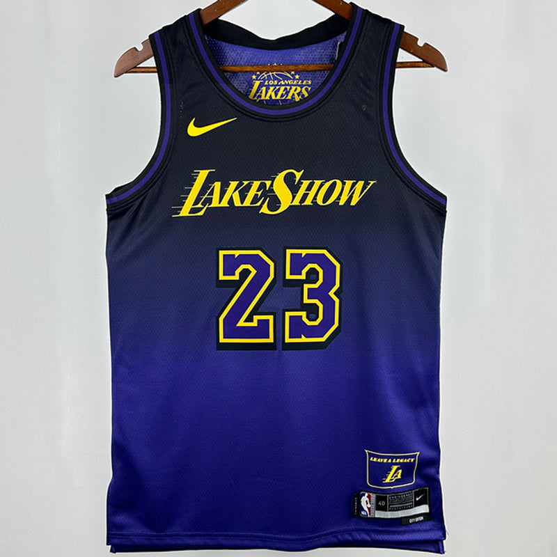 Maillot Lakers James 23 City 2025