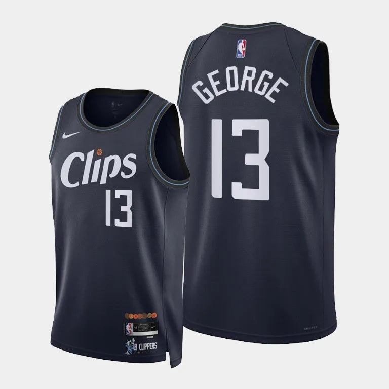 Maillot Clippers George 13 Sapphire 2023/24