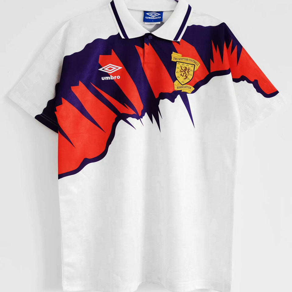 Maillot Scotland Extérieur Rétro 1991