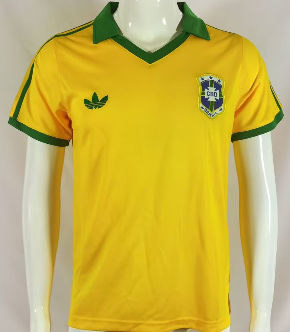 Maillot Brésil Domicile Rétro 1977