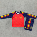 Maillot Espagne Domicile Manches Longues 2026 Enfant