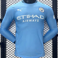 Maillot Manchester City Domicile Manches Longues 2024/25 (Version Joueur)