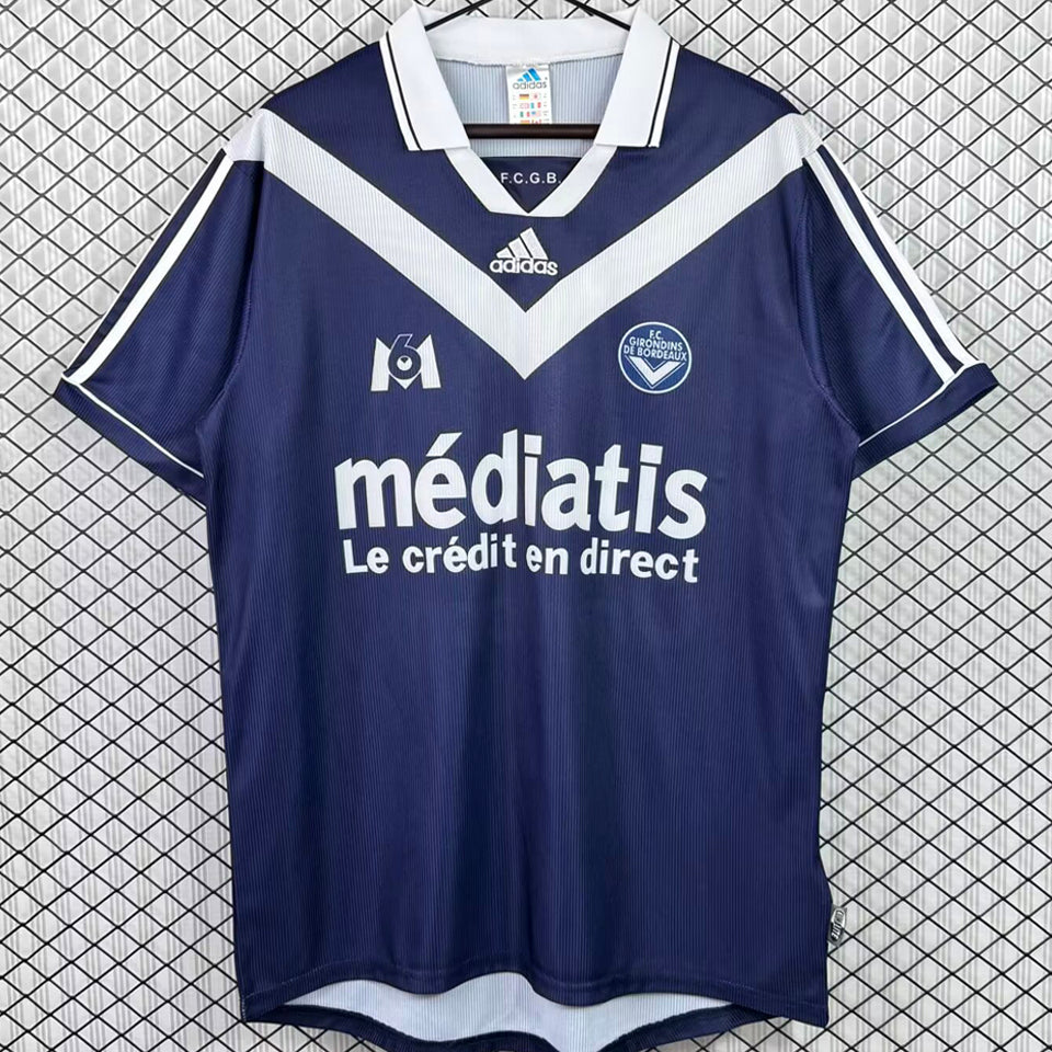 Maillot 00 Fc Girondins De Bordeaux Domicile Rétro
