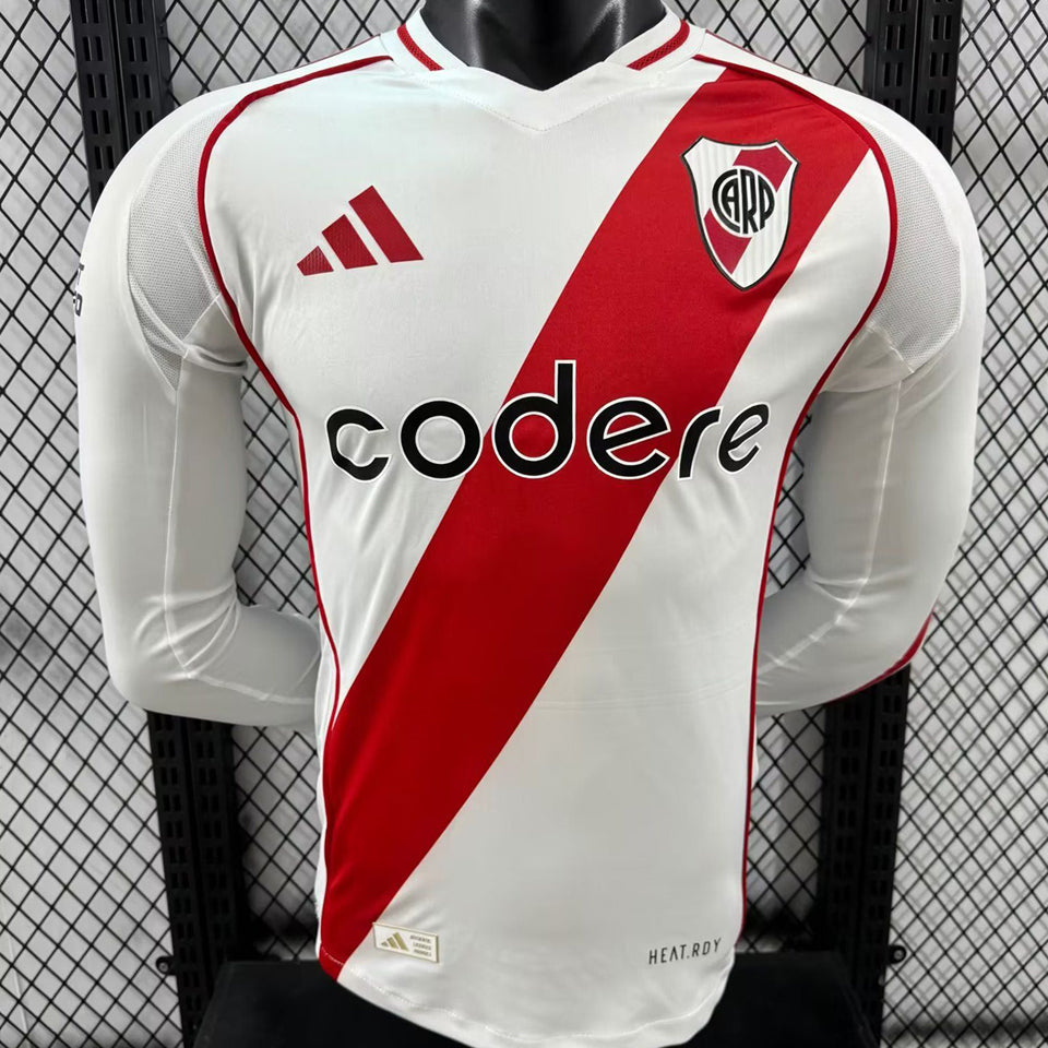 Maillot River Plate Manches Longues 2024/25 (Version Joueur)