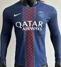 Maillot Paris SG Domicile Manches Longues 2025/26 (Version Joueur)