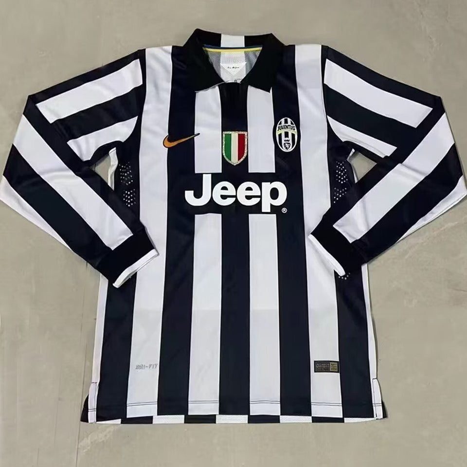 Maillot Juventus Domicile Manches Longues Rétro 2014/15