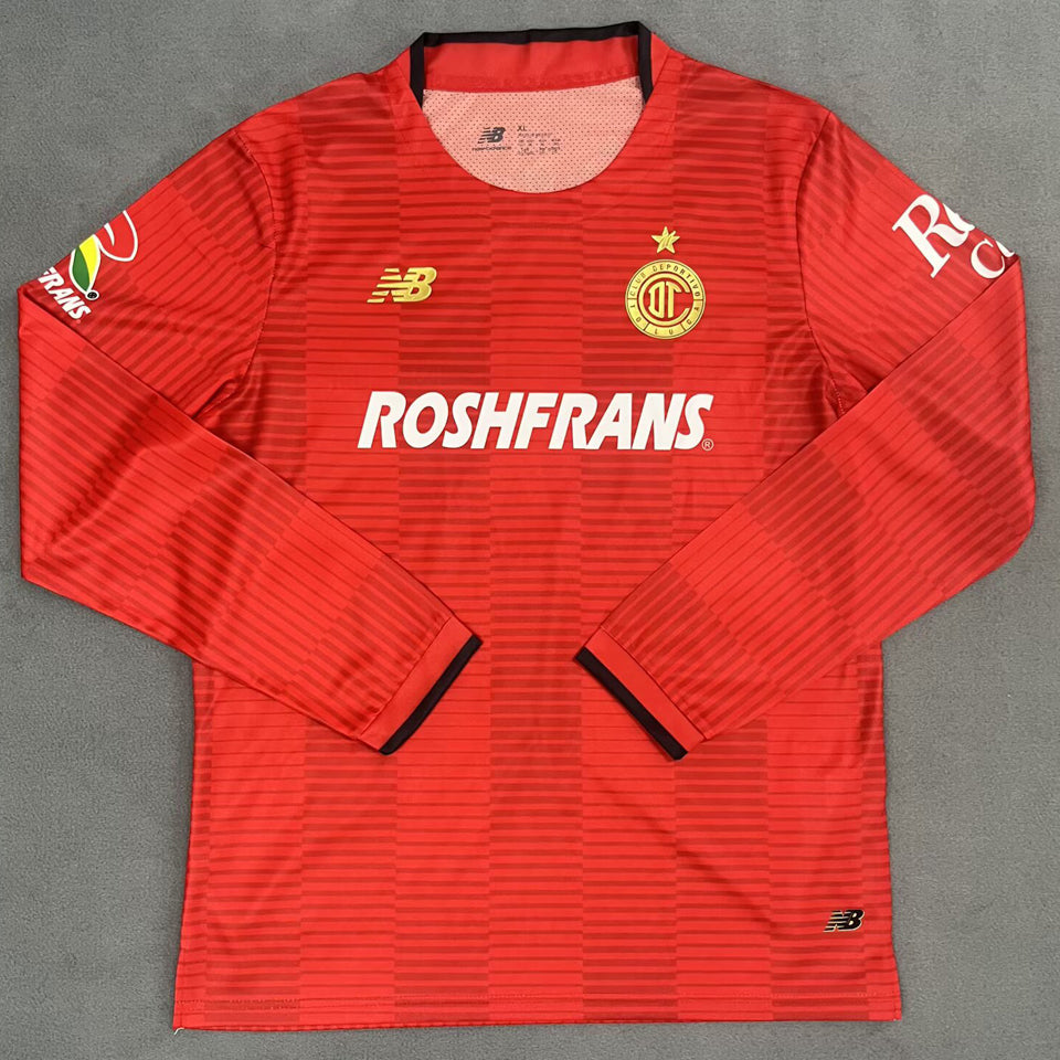 Maillot Deportivo Toluca Domicile Manches Longues 2025/26