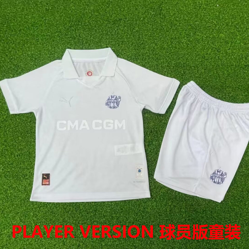 Maillot Marseille 2024/25 Enfant (Version Joueur)