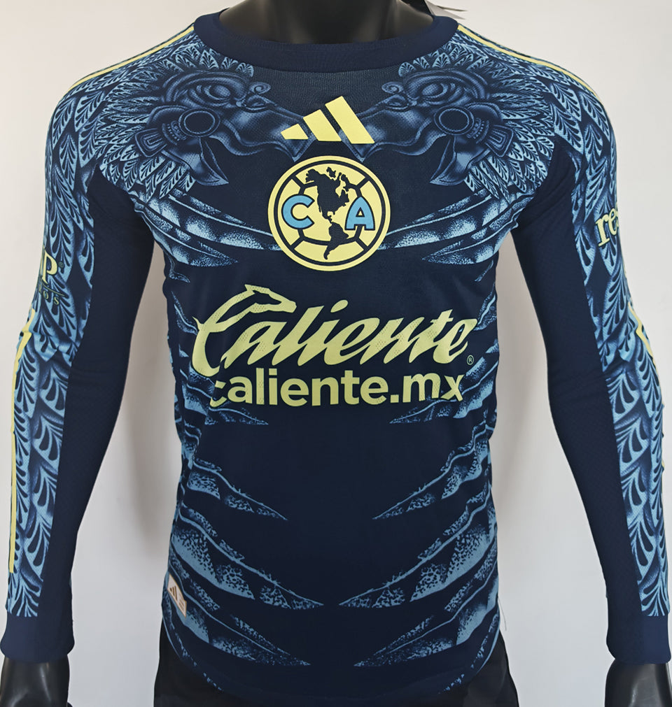 Maillot Club America Extérieur Manches Longues 2025/26 (Version Joueur)